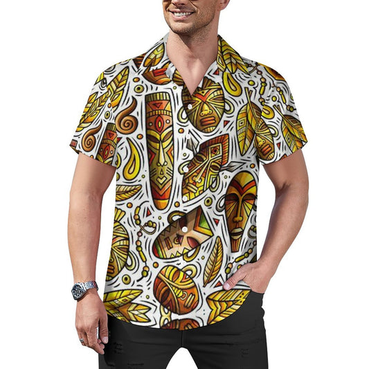Men's Hawaiian Casual Short Sleeve Shirt 2305102402