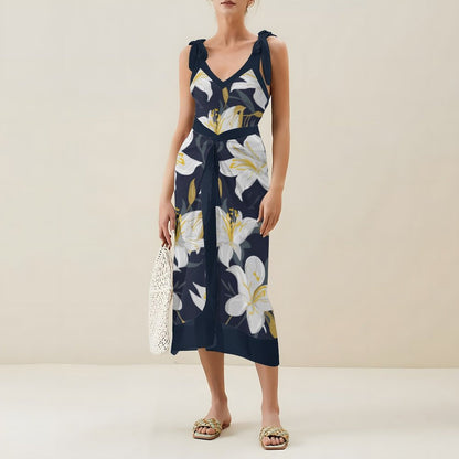 Casual Printed One Piece Swimsuit And Cover Up 2305105161