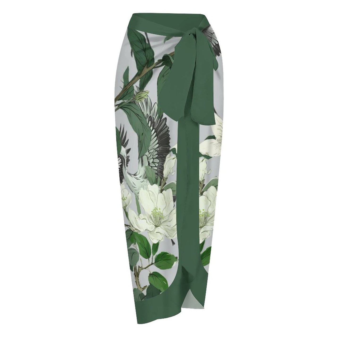 Casual Printed One-Piece Swimsuit And Cover Up 2305102453