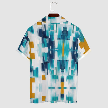 Men's Hawaiian Casual Short Sleeve Shirt 2305101703