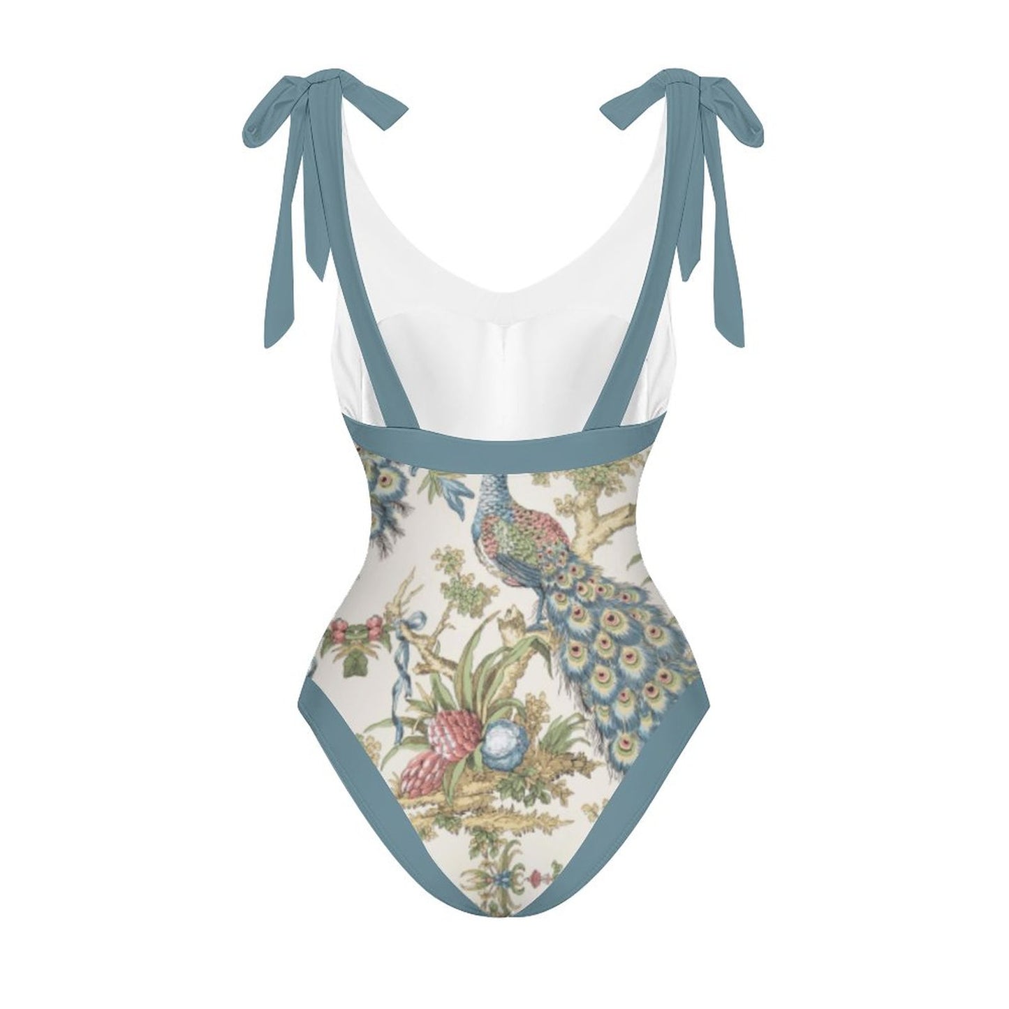 Casual Printed One-Piece Swimsuit And Cover Up 2305104138