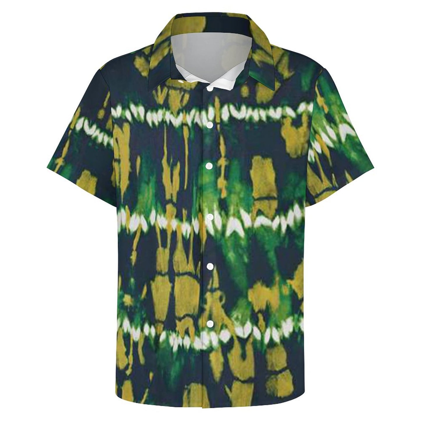 Men's Fashion Casual Printed Short Sleeve Shirts 2305107112