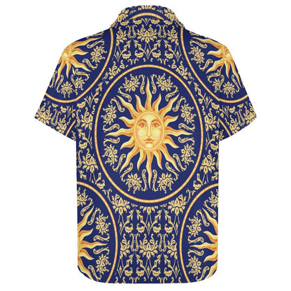 Men's Fashion Casual Printed Short Sleeve Shirts 2306100035