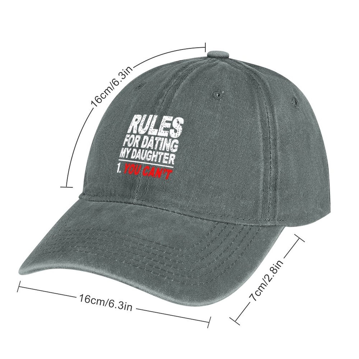 JOC Washed Denim Baseball Cap 2305102548