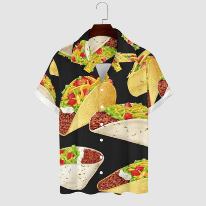 Men's Hawaiian Print Casual Shirt 2304109856