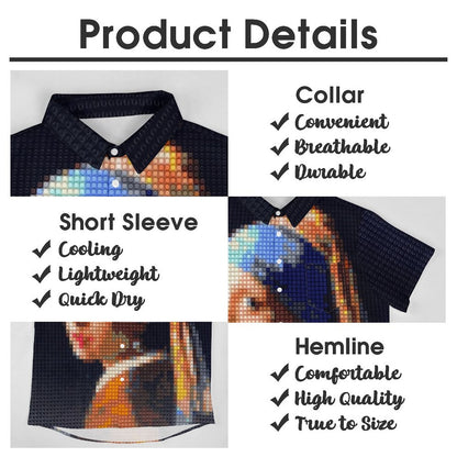 Men's Hawaiian Casual Short Sleeve Shirt 2306103178