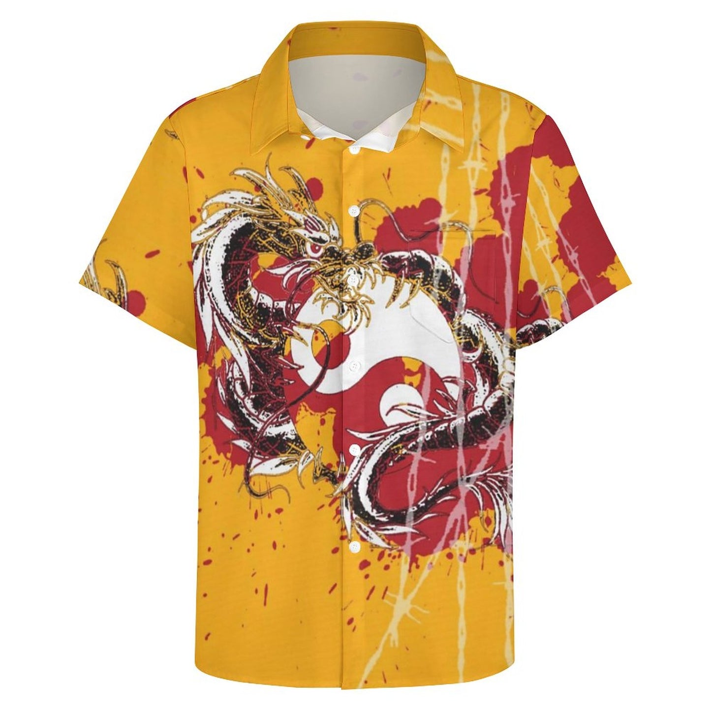 Men's Hawaiian Casual Short Sleeve Shirt 2306103804