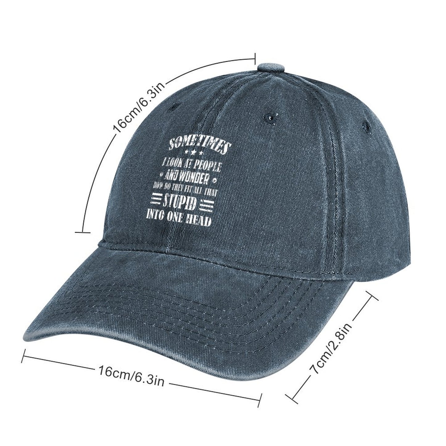 JOC Washed Denim Baseball Cap 2305102342
