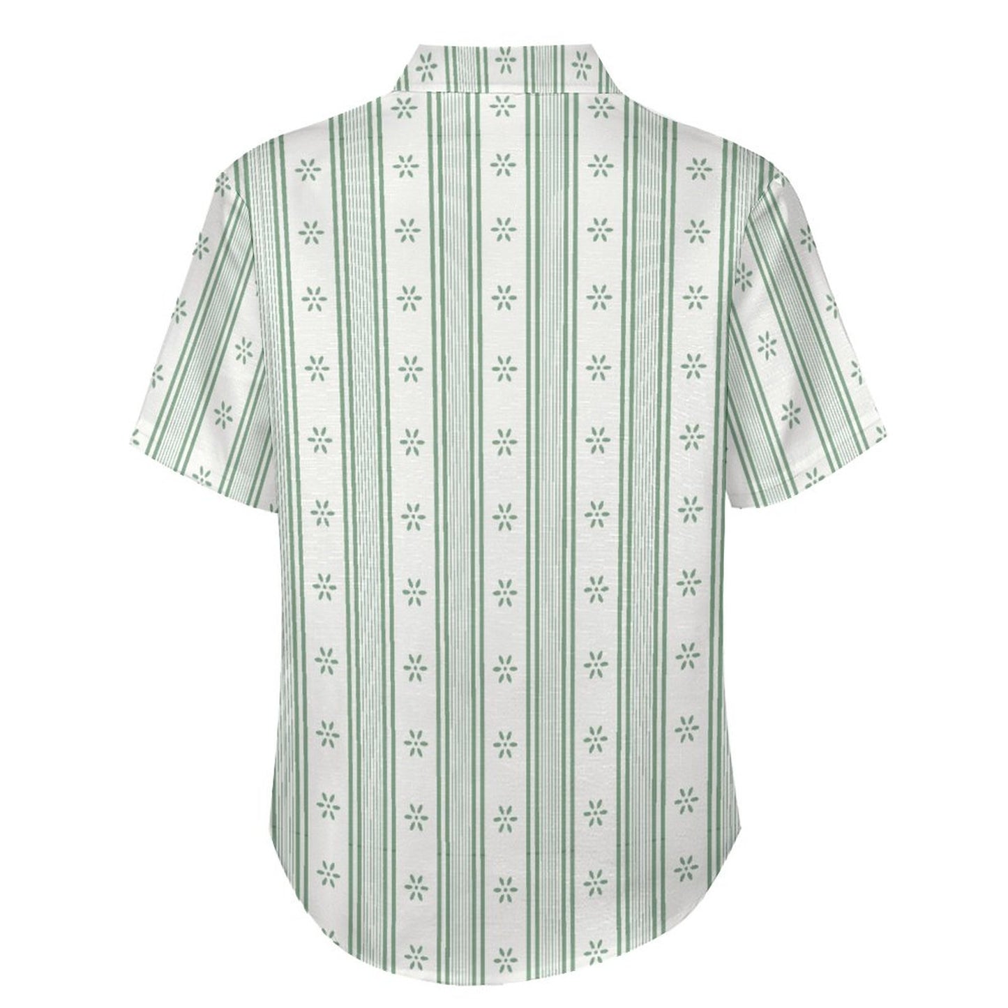 Men's Hawaiian Print Lapel Shirt 2304103755