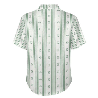 Men's Hawaiian Print Lapel Shirt 2304103755