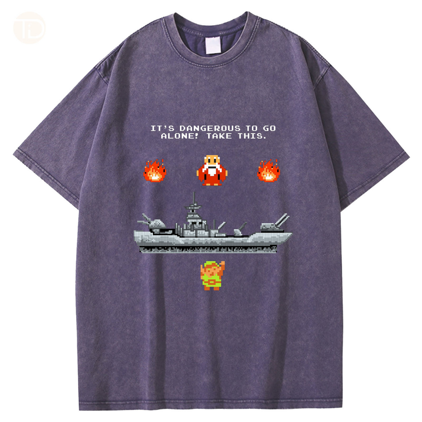 Unisex Vintage Wash Denim T-Shirts