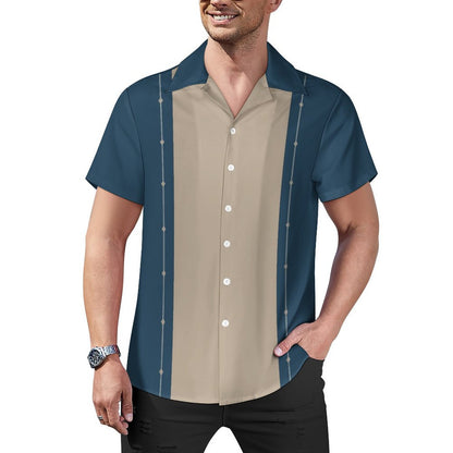 Men's Hawaiian Casual Short Sleeve Shirt 2305102249