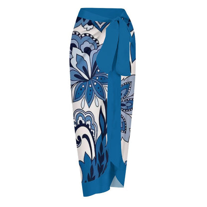 Fashion Printed One-Piece Swimsuit And Cover Up 2305104404
