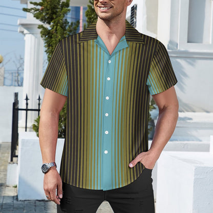 Men's Hawaiian Casual Short Sleeve Shirt 2305101705