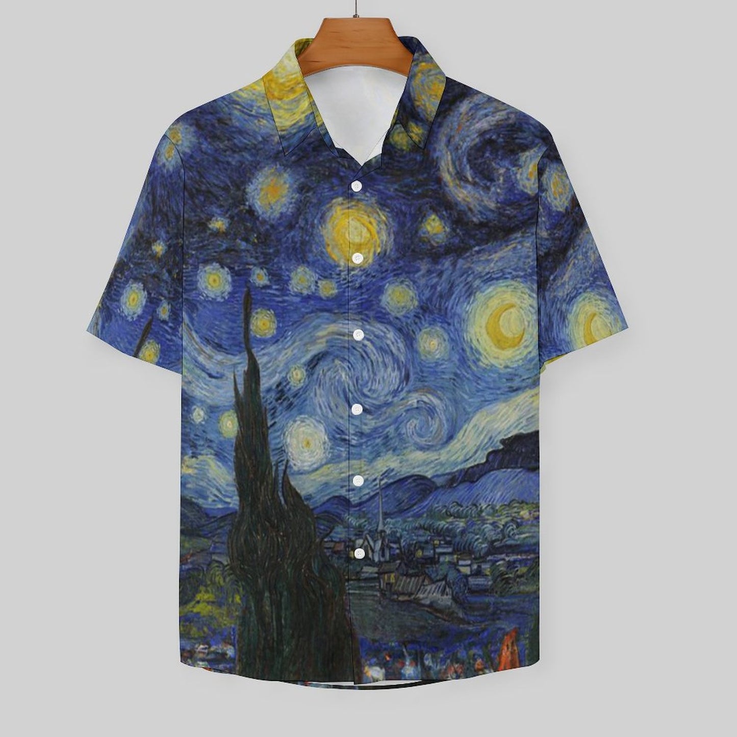 Men's Hawaiian Print Resort Shirt 2305101782