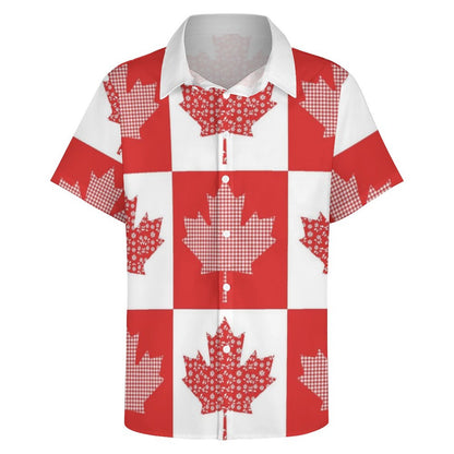 Men's Fashion Casual Printed Short Sleeve Shirts 2306104157