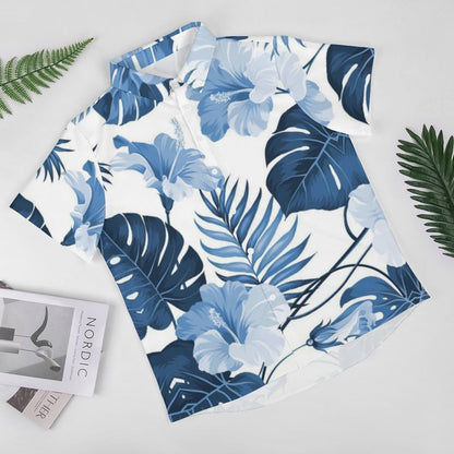 Men's Hawaiian Print Resort Shirt 2305101472