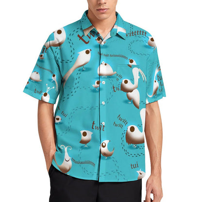 Men's Hawaiian Casual Short Sleeve Shirt 2306103516