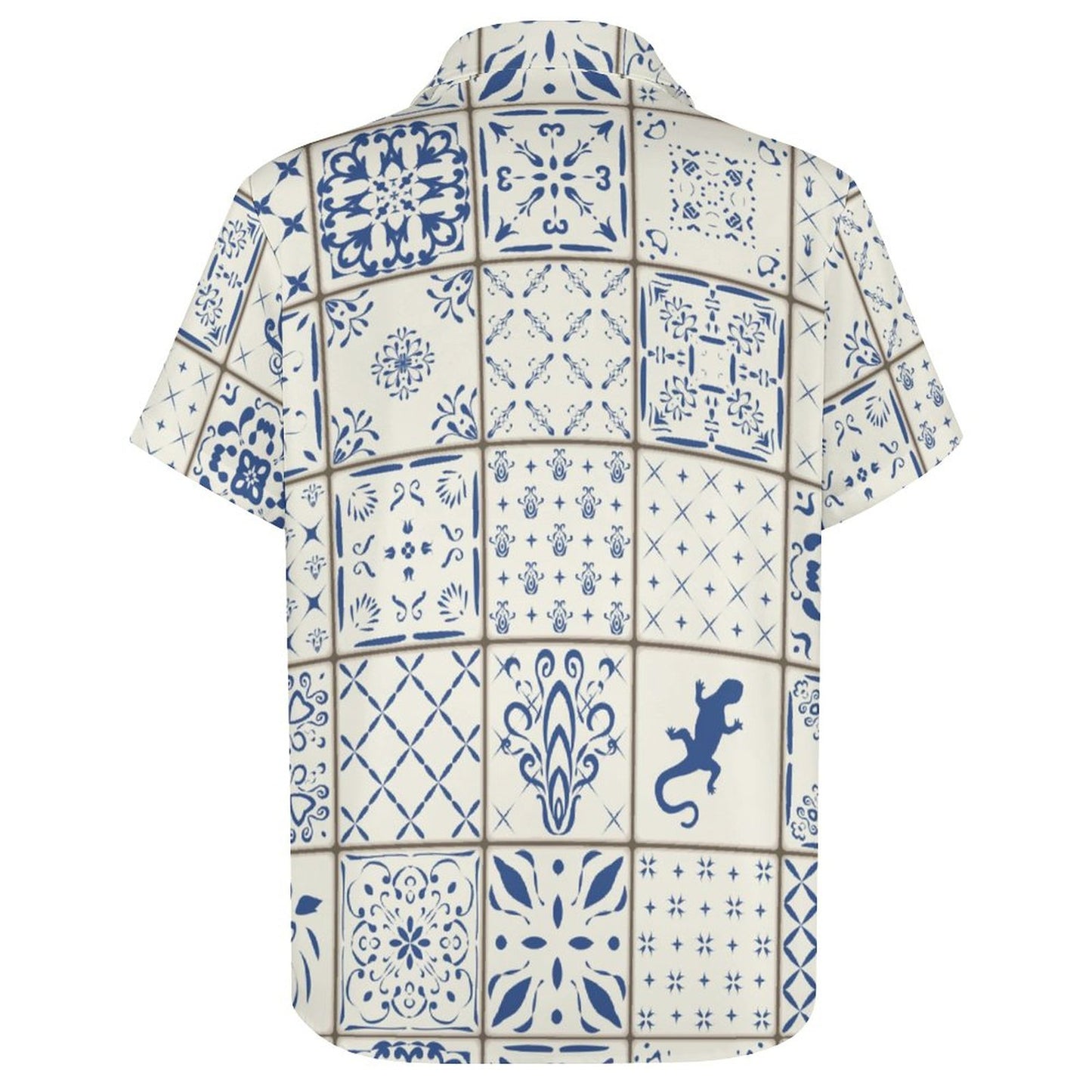 Men's Fashion Casual Printed Short Sleeve Shirts 2306100448