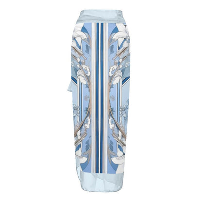 Casual Printed One Piece Swimsuit And Cover Up 2306103046