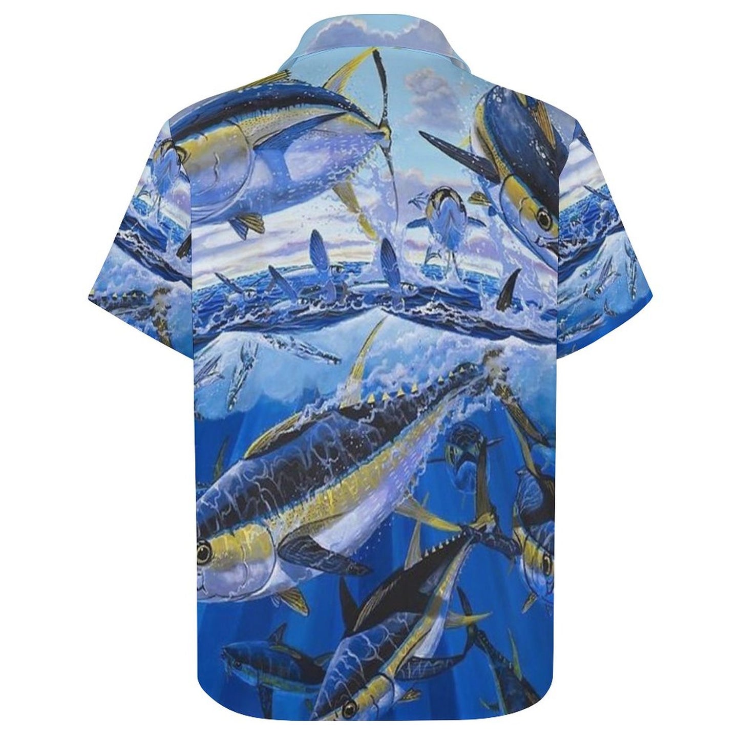 Men's Fashion Casual Printed Short Sleeve Shirts 2306101864