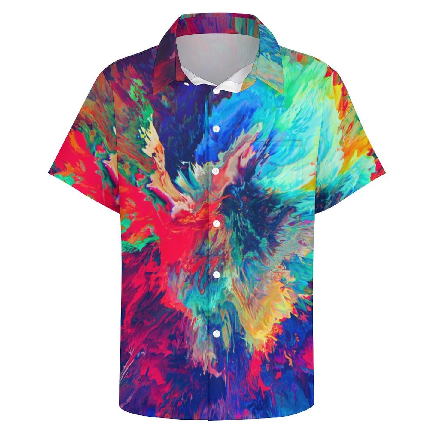 Men's Hawaiian Casual Short Sleeve Shirt 2306103839