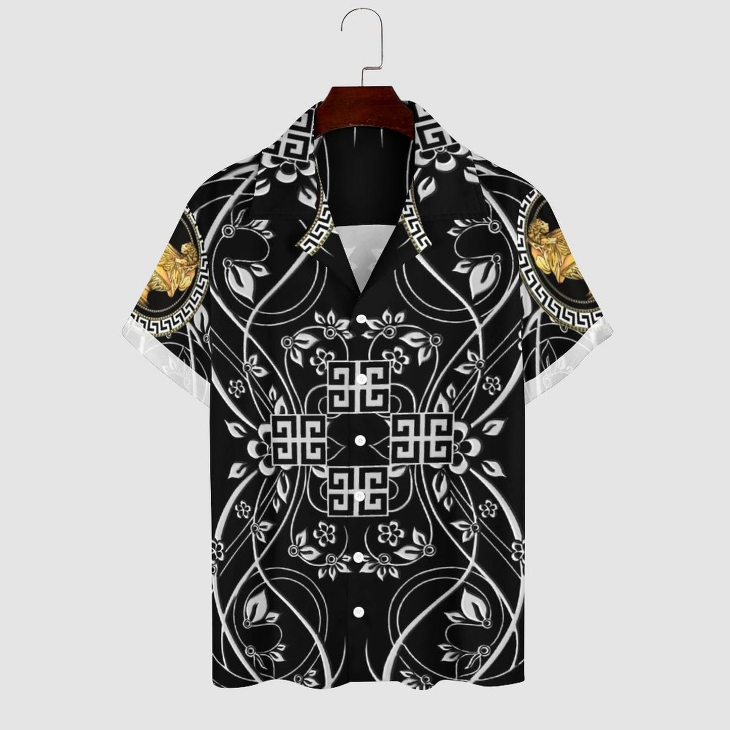 Men Hawaiian Casual Short Sleeve Shirt 2306100032