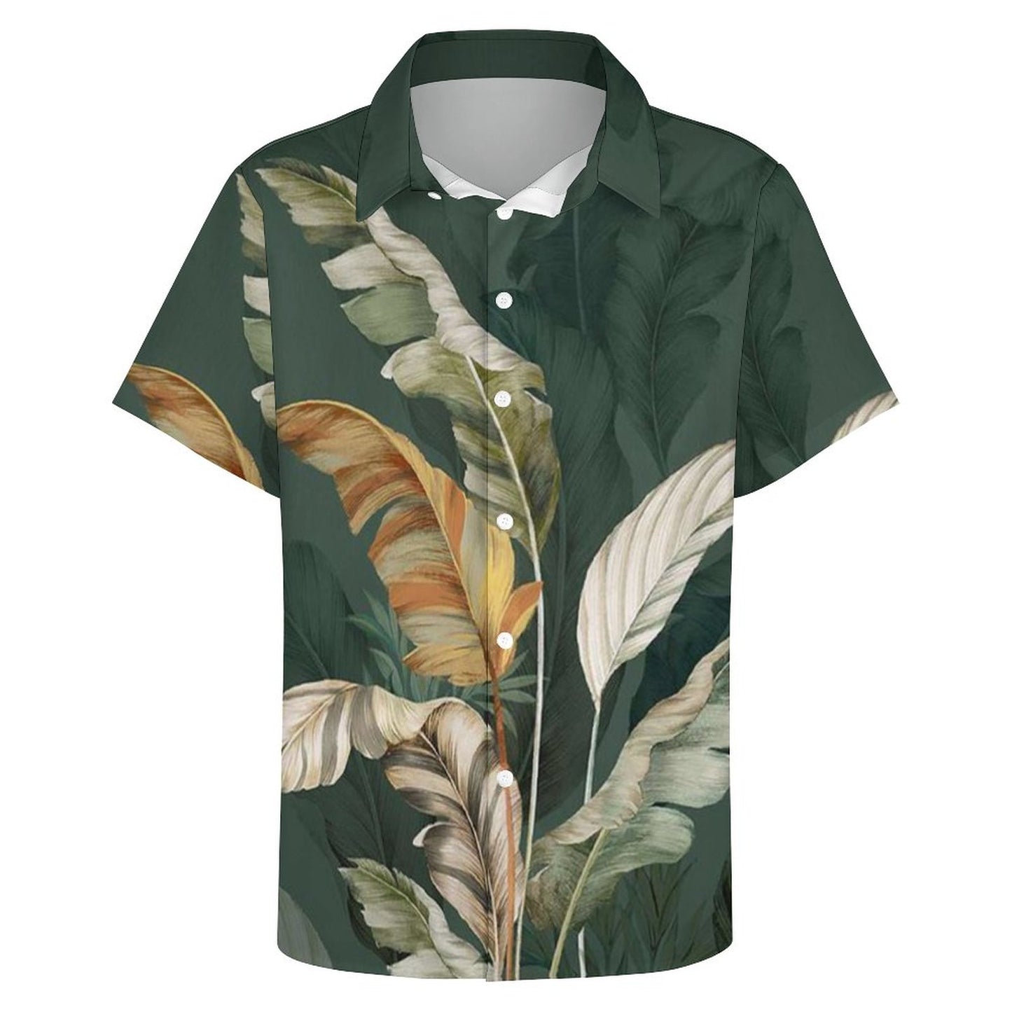 Men's Hawaiian Print Resort Shirt 2305101470