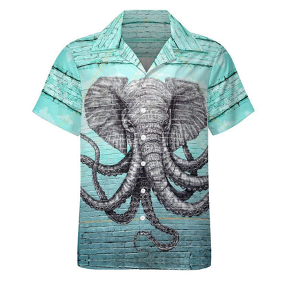 Men's Hawaiian Casual Short Sleeve Shirt 2305105102