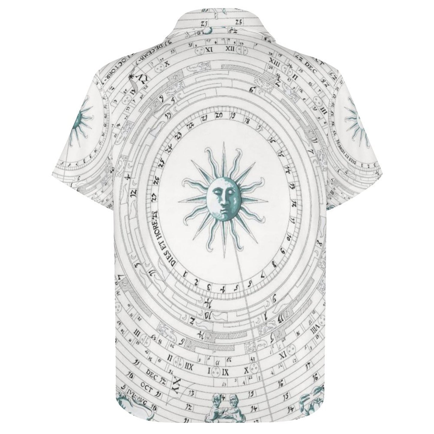 Men's Fashion Casual Printed Short Sleeve Shirts 2306101335