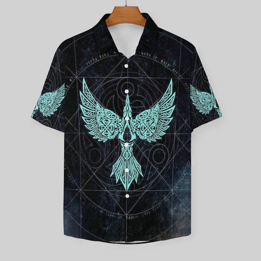 Men's Fashion Casual Printed Short Sleeve Shirts 2306101392