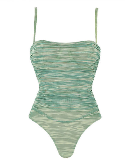 Fashion Floral Print Ruffle Bikini and Cover Up
