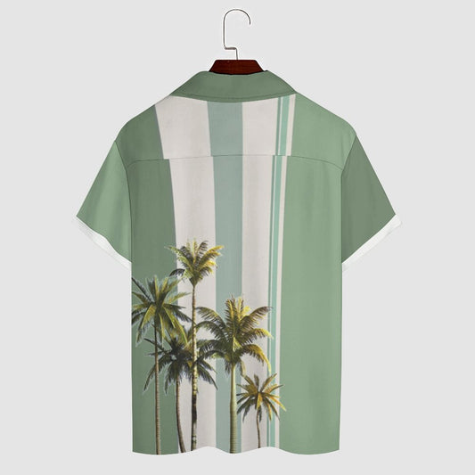 Men's Hawaiian Print Casual Shirt 2304106952