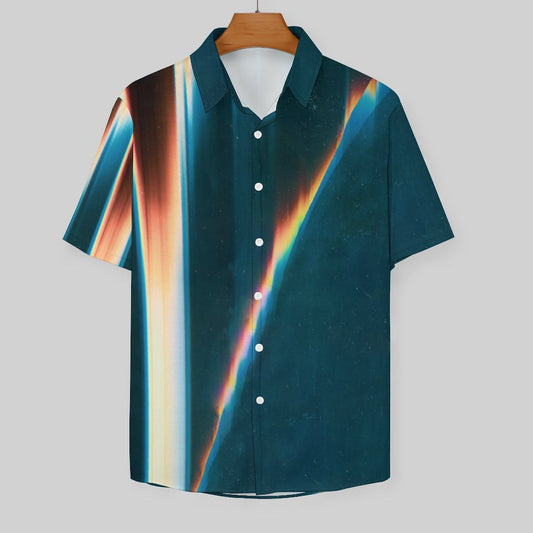 Men's Fashion Casual Printed Short Sleeve Shirts 2306101735