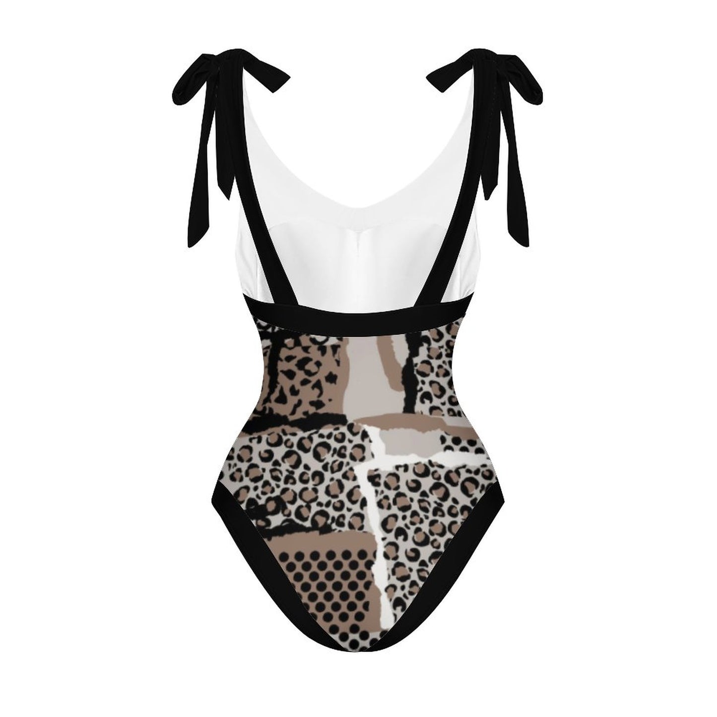 Casual Printed One-Piece Swimsuit And Cover Up 2305102879
