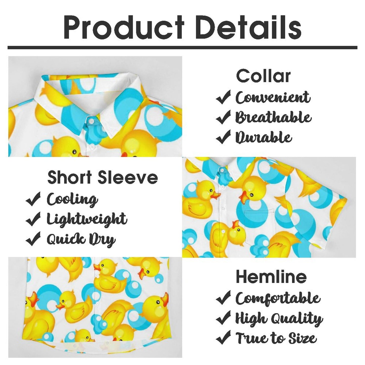 Men's Hawaiian Casual Short Sleeve Shirt 2306105797