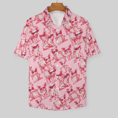 Men's Hawaiian Print Resort Shirt 2305102301