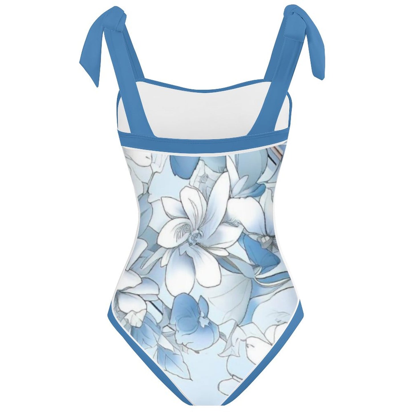 Fashion Printed One Piece Swimsuit And Cover Up 2306103045