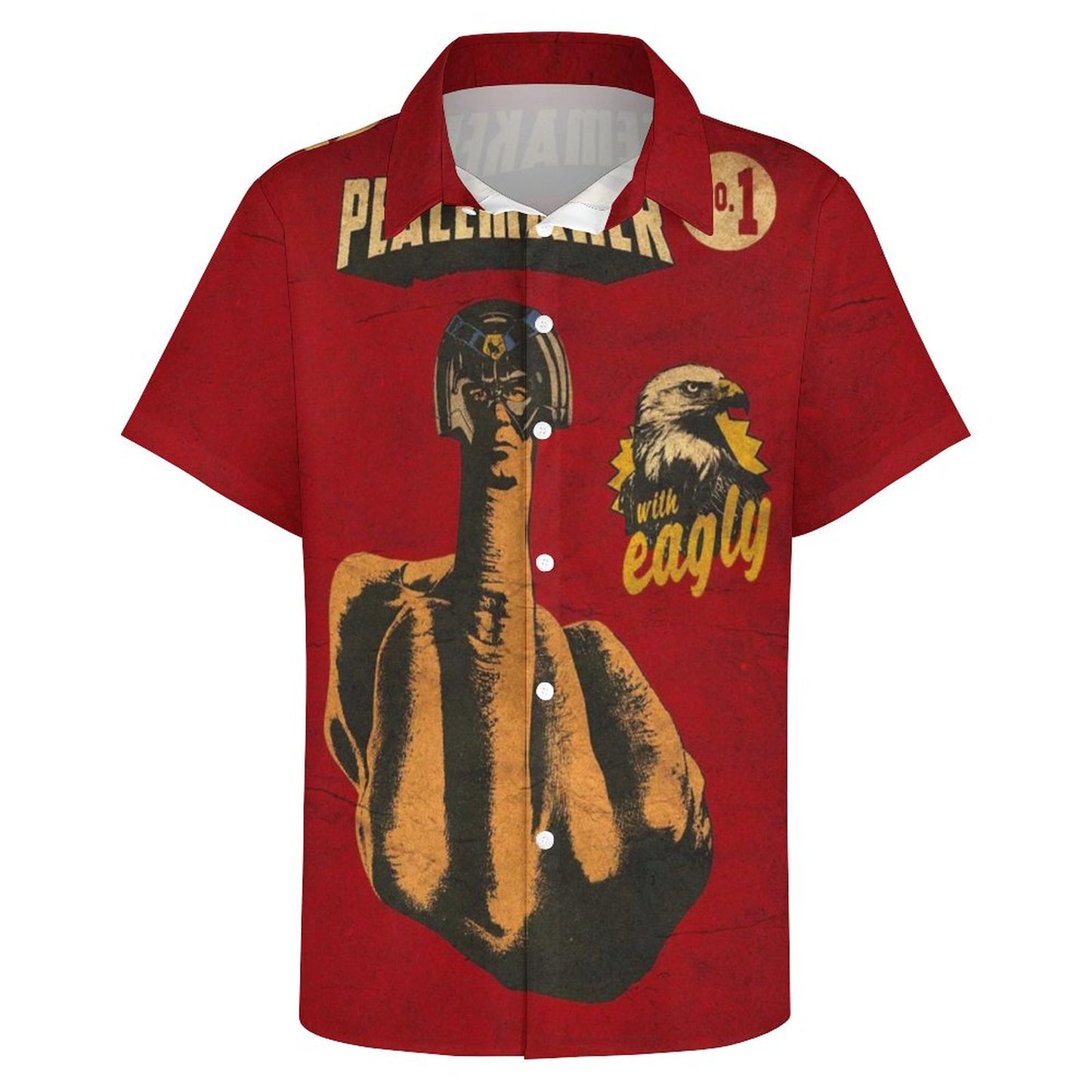 Men's Fashion Casual Printed Short Sleeve Shirts 2306104385