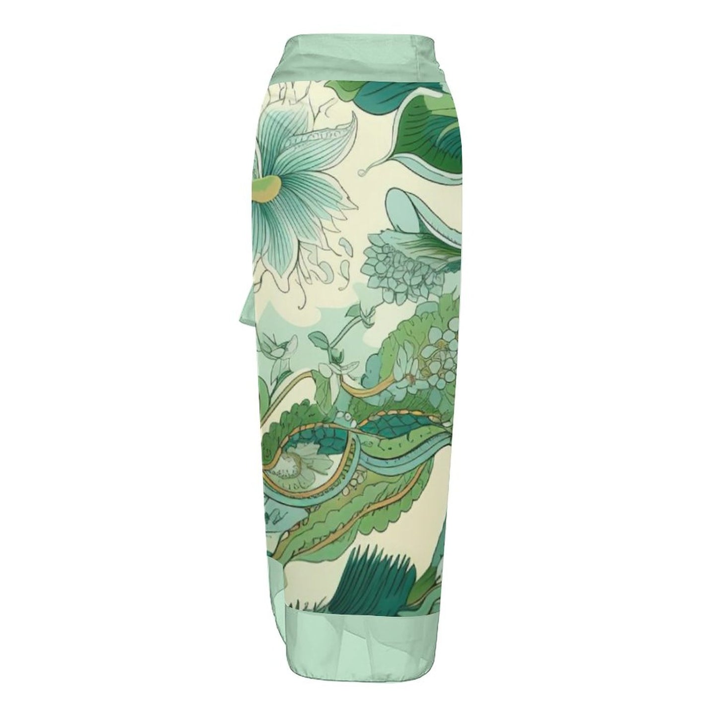 Casual Printed One Piece Swimsuit And Cover Up 2306103038
