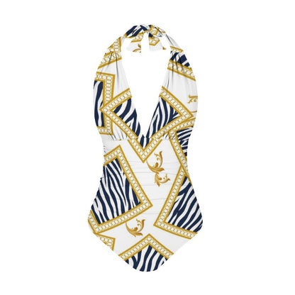 Casual Printed One Piece Swimsuit And Cover Up 2306101941
