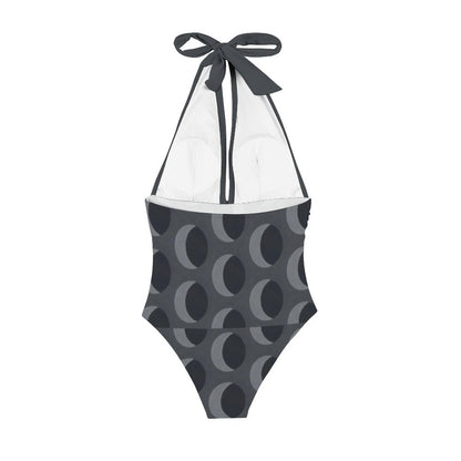 Casual Printed One Piece Swimsuit And Cover Up 2306102253