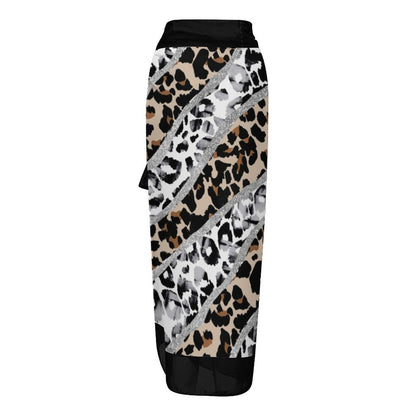 Casual Printed One-Piece Swimsuit And Cover Up 2305102866