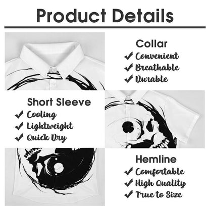 Men's Hawaiian Casual Short Sleeve Shirt 2306103807