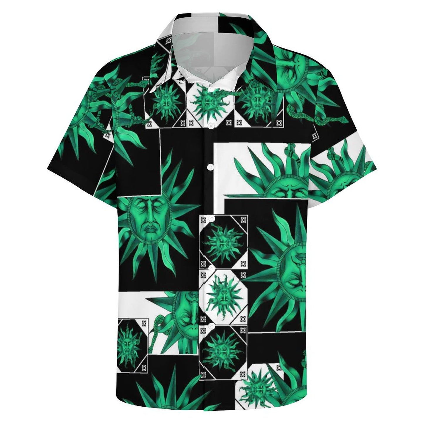 Men's Fashion Casual Printed Short Sleeve Shirts 2306100031