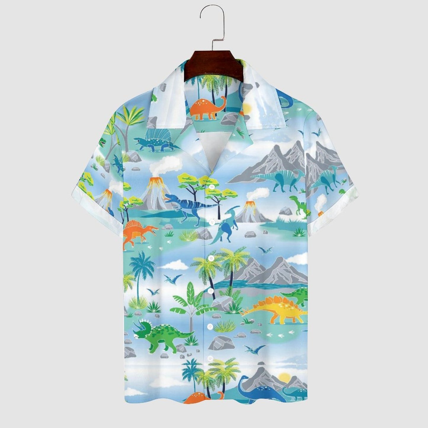 Men's Hawaiian Casual Short Sleeve Shirt 2305102325
