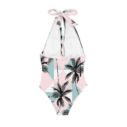 Casual Printed One Piece Swimsuit And Cover Up 2306102056