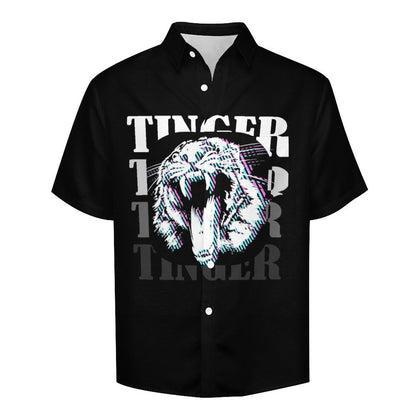 Men's Tiger Vacation Hawaiian Shirt 2306104895