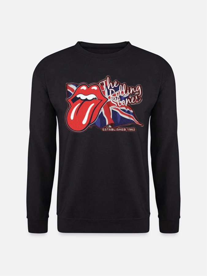 Unisex Round Neck Casual Printed Long Sleeve Sweatshirt