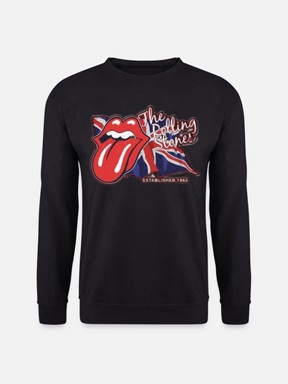 Unisex Round Neck Casual Printed Long Sleeve Sweatshirt